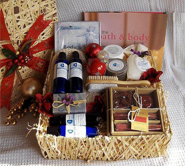 christmas basket for girlfriend