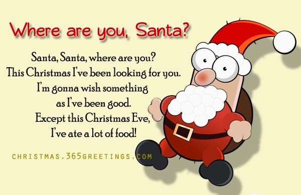 Funny Christmas Poems - Christmas Celebration - All about Christmas