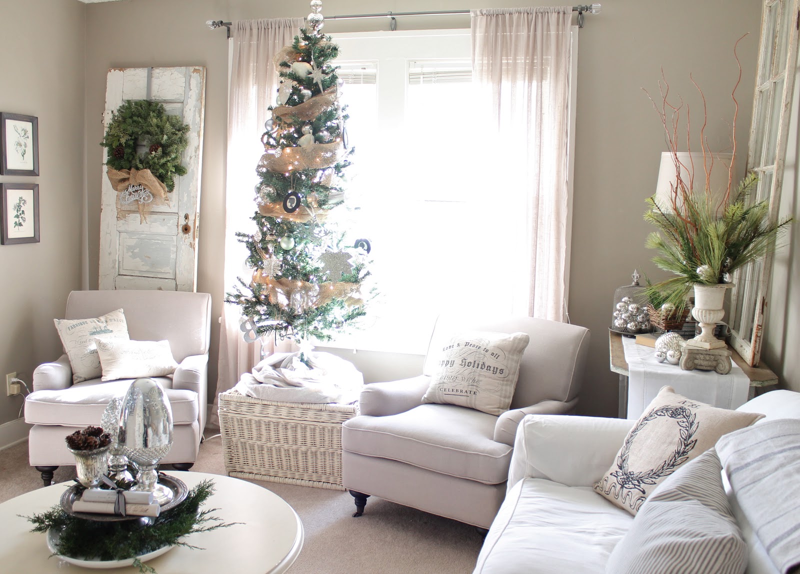 Top White Christmas Decorations Ideas Christmas