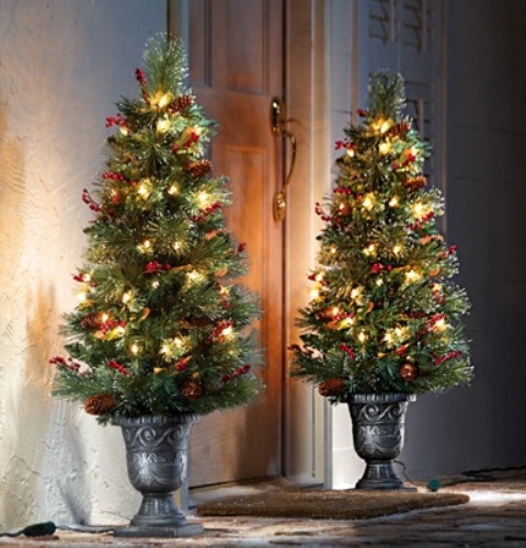 small indoor christmas trees