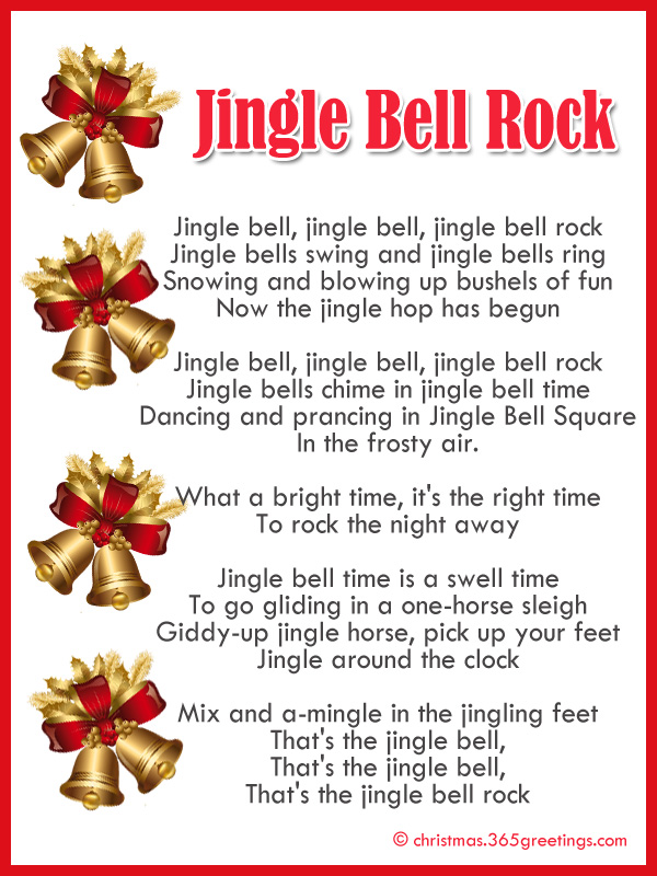 Christmas Songs – Jingle Bells Lyrics