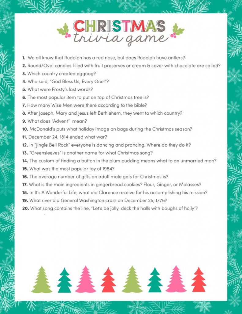 15 Fun Family Christmas Party Games Christmas Celebration