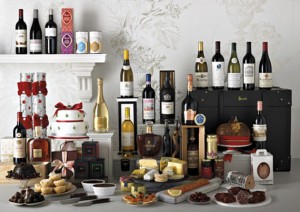 Bottle of Wine can be included in Christmas Food Hampers. Photo Credit: http://www.justluxe.com