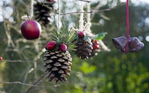 Pine cone Christmas Ornament. Photo Credit: http://foundwalls.com/