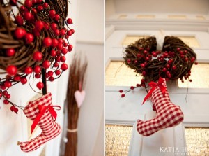 stockings door decoration