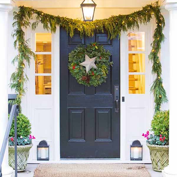 Top 12 Tips Of Door Decoration On Christmas Homeselfe