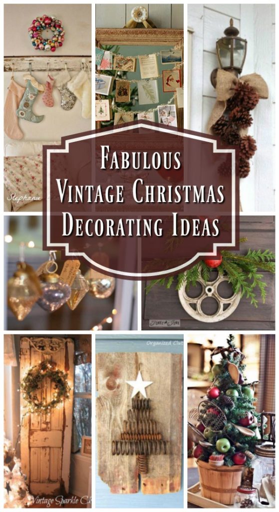 Top Vintage Christmas Decorations  Christmas Celebration  All about