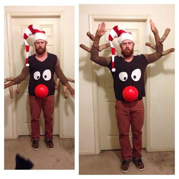 creative xmas costume