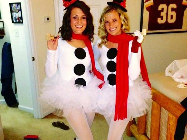 ladies snowman costume