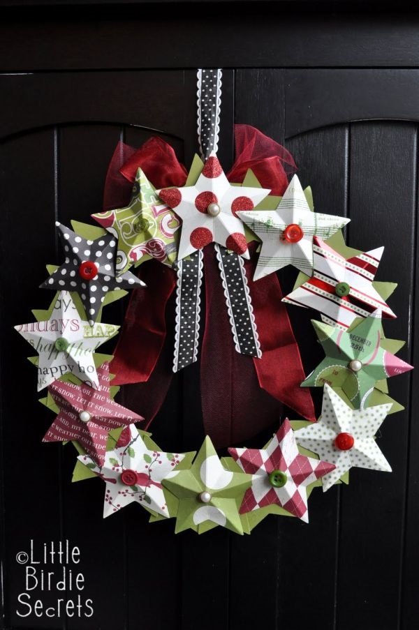 Paper Wreaths (37)