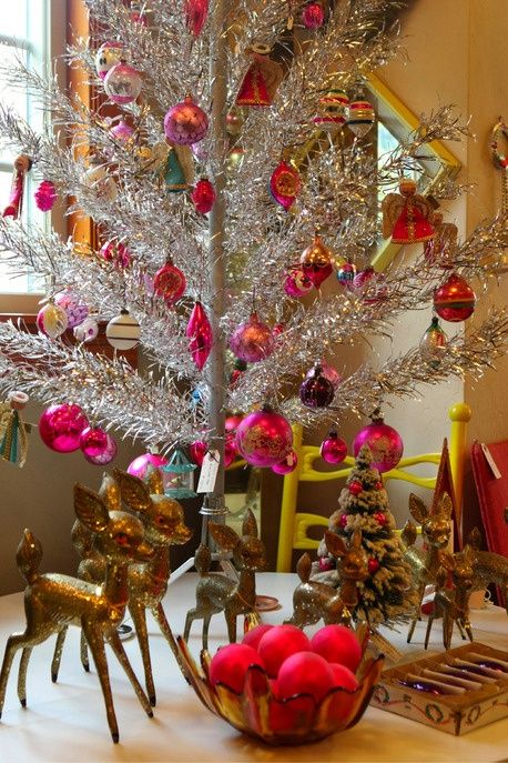 Aluminum Christmas Tree Decoration Ideas