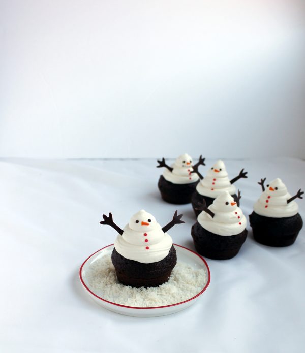 Snowman Cupcake Recipes