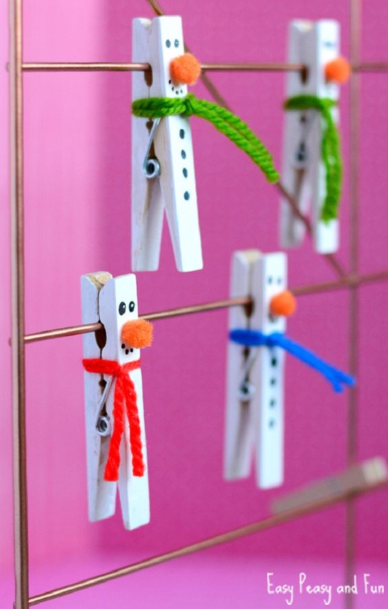 Snowman Christmas Crafts