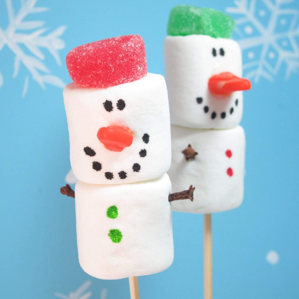 Marshmallow Snowman Recipes