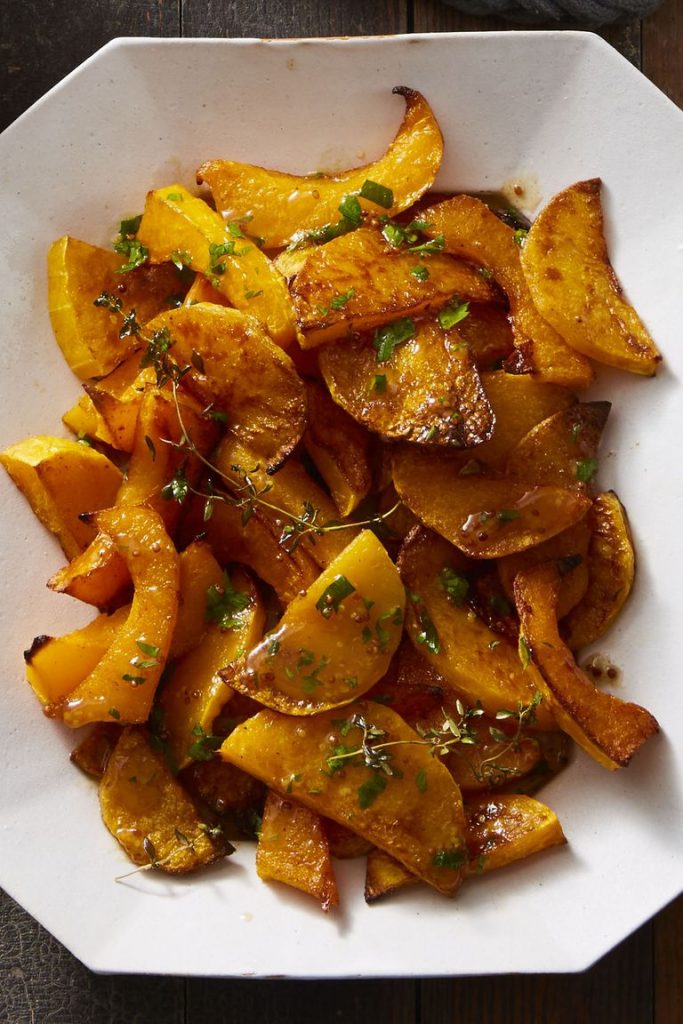 Roasted Butternut Squash with Cider Vinaigrette