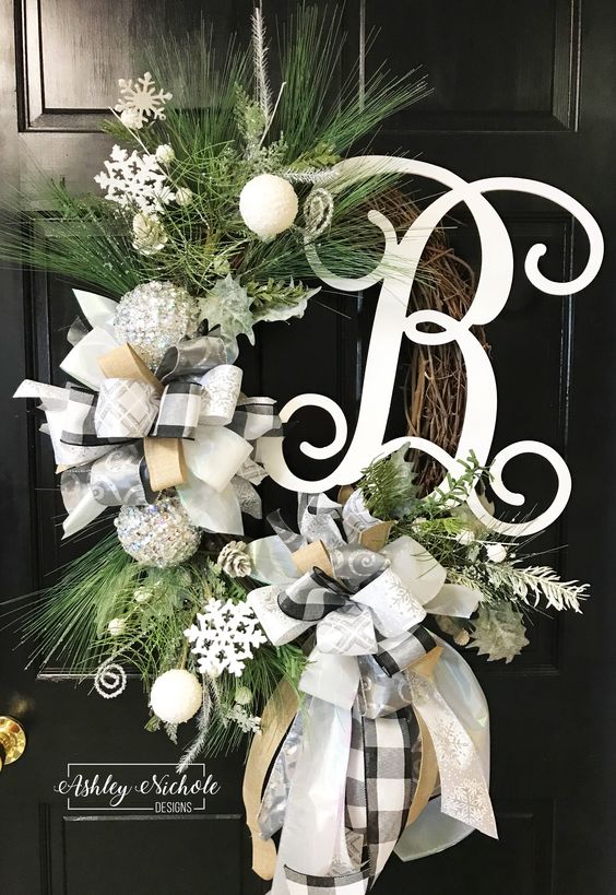 white wreath