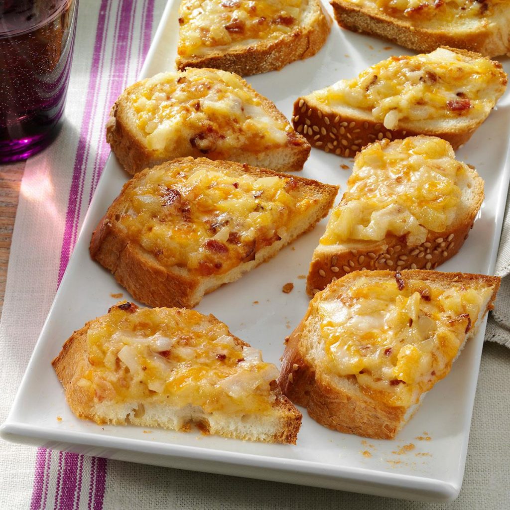 ALMOND CHEDDAR APPETIZERS: