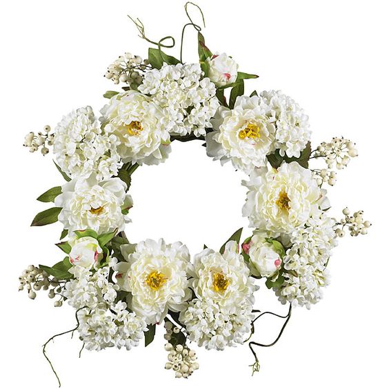 White wreath